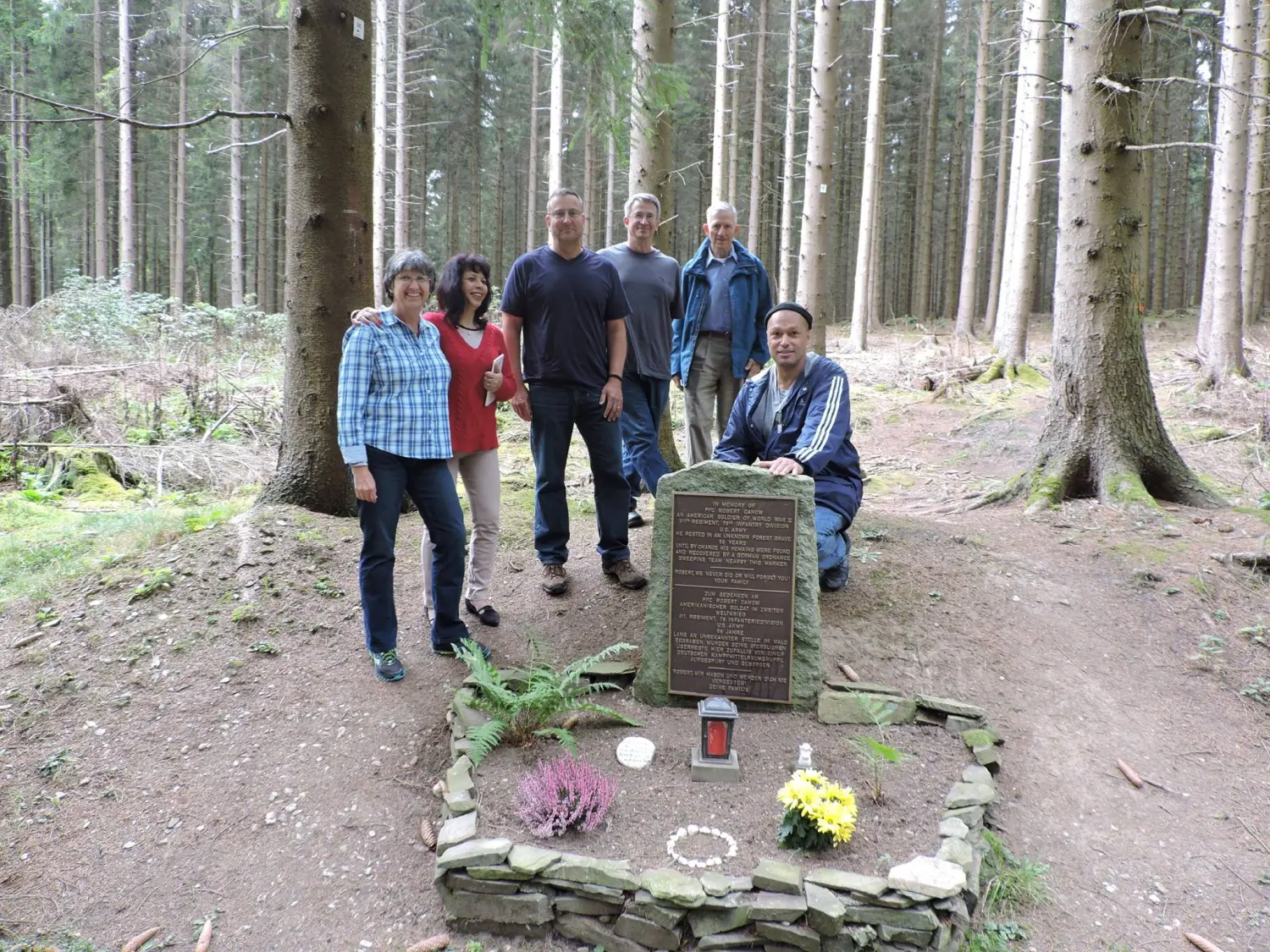 Gruppe von Menschen von Trostorf 