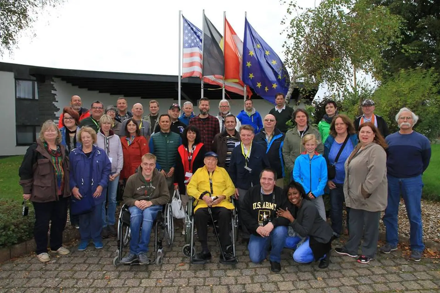 Gruppe von Menschen von Trostorf 