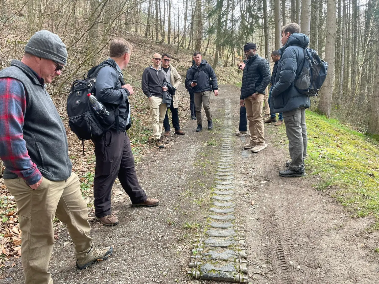 Gruppe von Menschen von Trostorf 