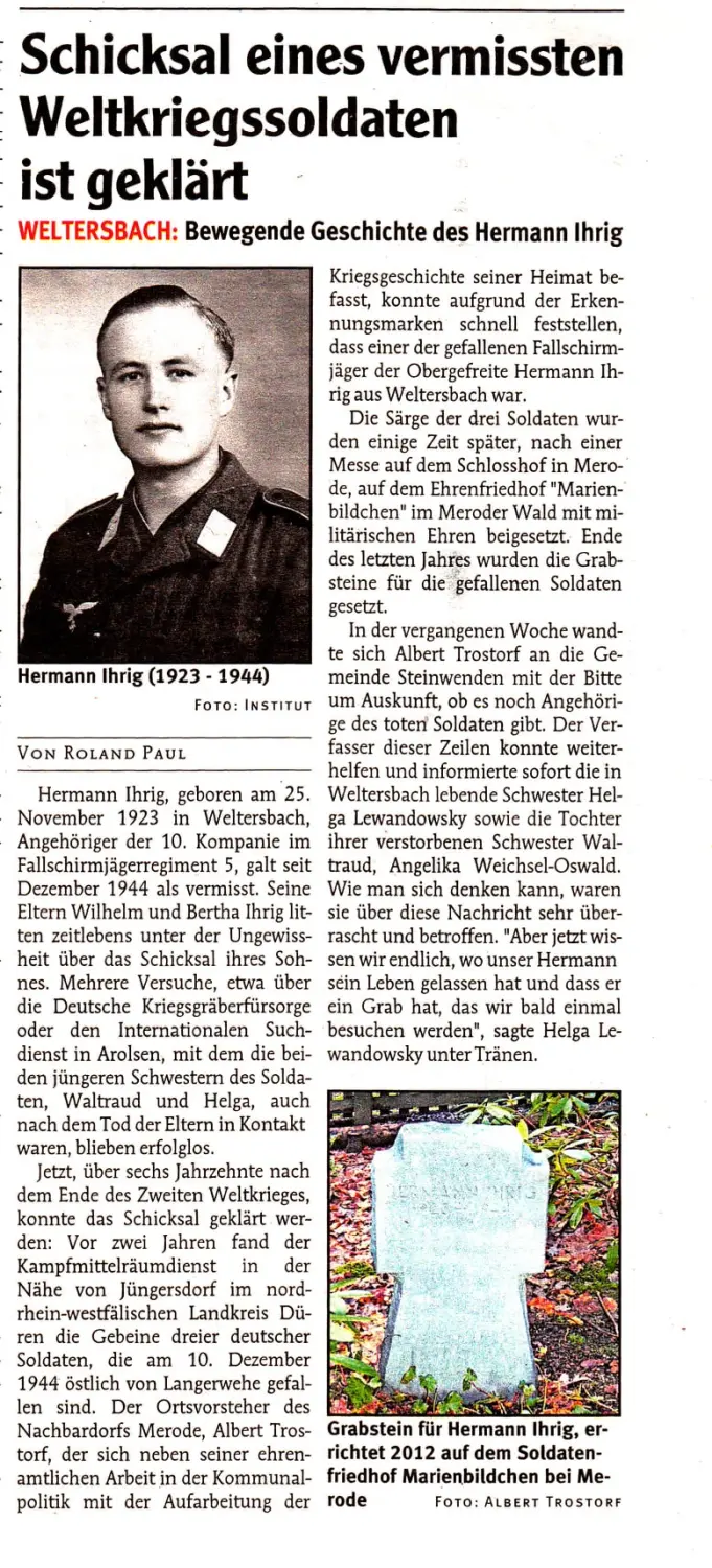 Große Gruppe von Menschen von Menschen von Trostorf